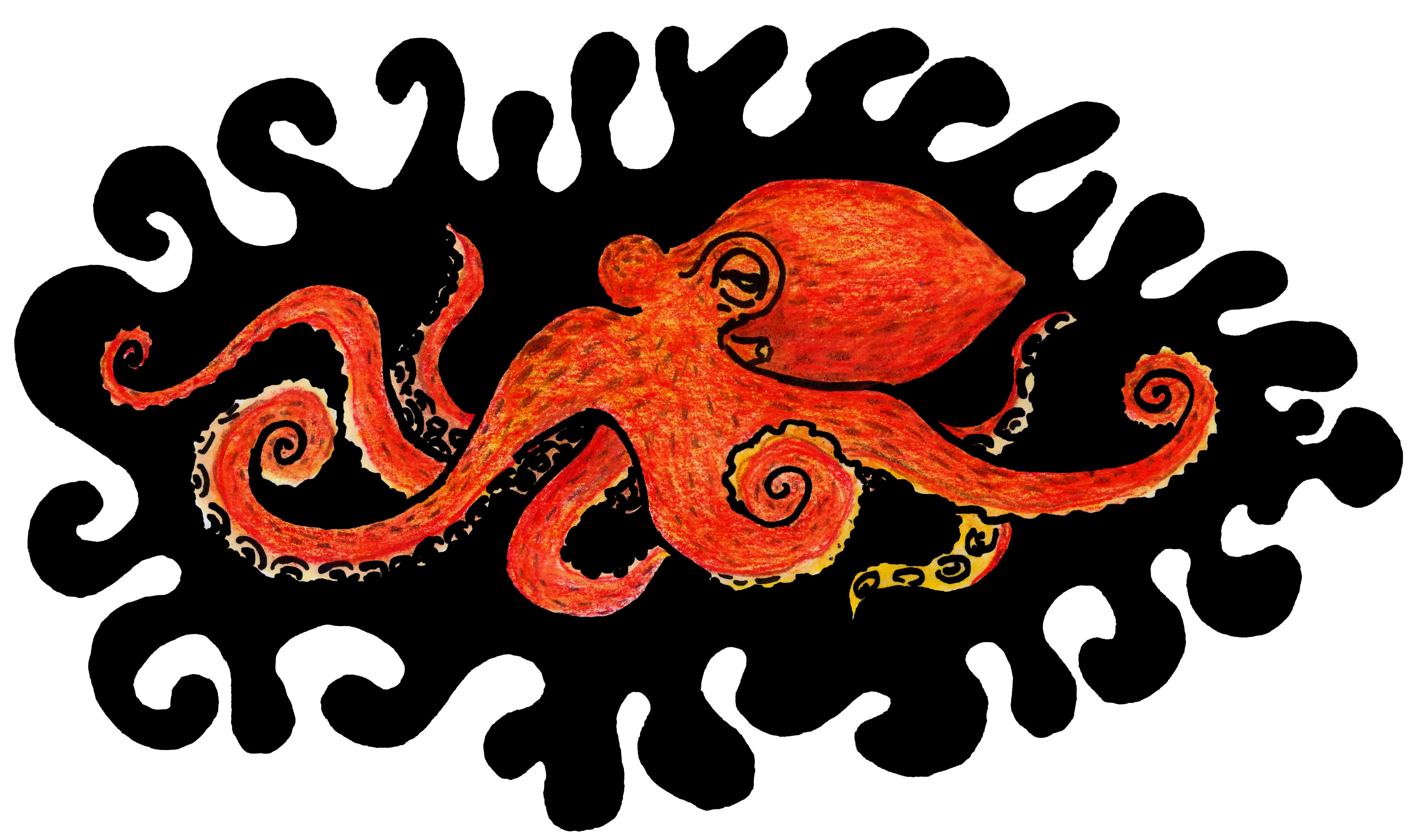 Your Standard Orange Octopus