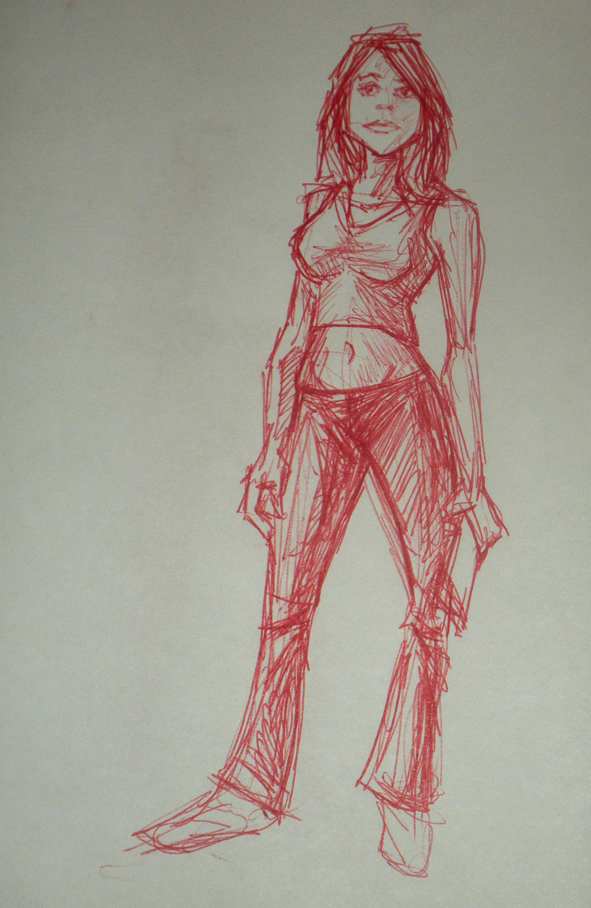 A study in red pen small